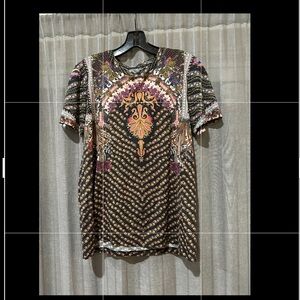 ETRO‎ paisley t shirt, multicolored, size 38